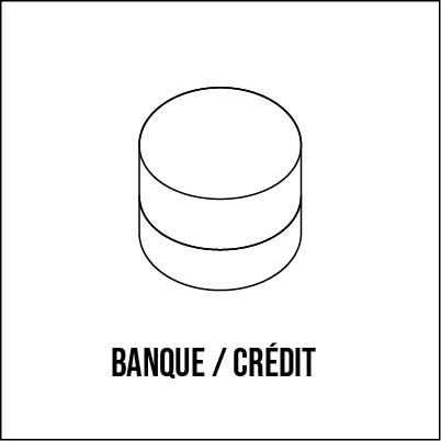 pictogramme secteur banque et crédit